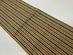 本場筑前博多縞模様織出し全通袋帯